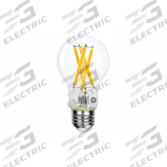 GE LAMPS Compact LED Bulb: Medium Screw (E26), LED, (A) Classic, A19, 8 W Watt, 2700K, Clear (MPN LED8DFA19/927-C). Key specifications — attr233510: A19; attr233525: 120V AC; attr233549: Clear; attr518949: 2700K; attr239859: GE LAMPS.