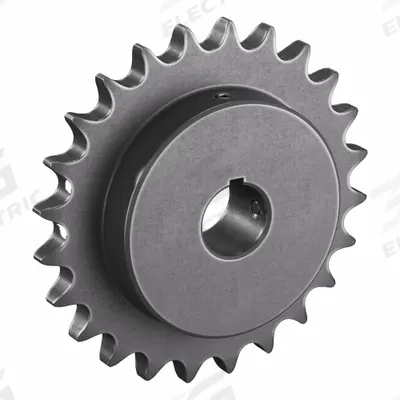 TRITAN Roller Chain Sprocket: 60, For 3/4 in Chain Pitch, 1 3/16 in Bore Dia, 24 Teeth - Size 60 Fixed-Bore Roller Chain Sprockets