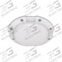 Surface Mount Fixture: 3,500 lm, 5000K, 34 W, 120/277V AC, Polycarbonate, 1 ft Lg, 13 in Wd (MPN 034GDA50CLNVHPCSA000001). Key specifications — Voltage: 120/277V AC; NEMA Enclosure Rating: 4; Housing Material: Polycarbonate; Color Temperature: 5000K; Brand: IRONCLAD; Emergency Battery Backup: No.