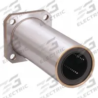 NB Linear Square Flange Mount Bearing: Twin, SWK-W, 1 1/4 in ID, 3.125 in Flange Wd (MPN SWK20GWUU). Key specifications — Material: Resin.