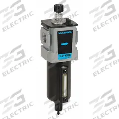 WILKERSON Compressed Air Lubricator: Micro Mist, 3/8 in NPT, 90 cfm, 250 psi Max Op Pressure, Knob (MPN L18-03-KL00B). Key specifications — attr111774: Aluminum; attr111402: L18; attr111761: WILKERSON.