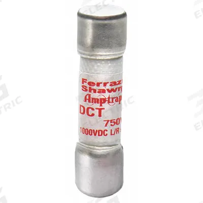 MERSEN Solar Fuse: DCT Series, Fast-Acting, 20 A - Fast-Acting Cylindrical Fuses