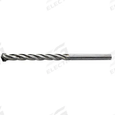 WESTWARD Round Hammer Drill: 1/2 in Drill Bit Size, 16 1/4 in Max Drilling Dp - Round-Shank Masonry Drill Bits