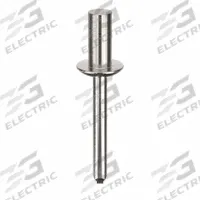 Blind Rivet,1 23/25" L,1/4" dia,PK100: Inch, 1 59/64 in Overall Lg, 9/16 in Body Lg, Dome, 100 PK (MPN U33610.025.0084). Key specifications — Brand: APPROVED VENDOR.