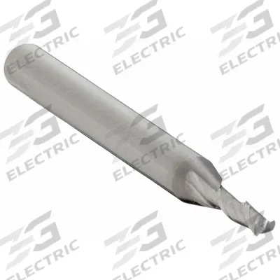 APPROVED VENDOR Square End Mill: Carbide, 2 Flute, 3 mm Mill Dia, 12 mm LOC, 39 mm OAL (MPN 204-001313) - General Purpose Carbide Square End Mills