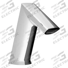 SLOAN Bathroom Sensor Faucet: BASYS, Cast Zinc, Chrome Finish, Single-Post, Hardwired, Aerated (MPN EFX200.002.0000). Key specifications — Brand: SLOAN; Includes: Battery Back Up (4) AA Alkaline Battery; Series: BASYS.