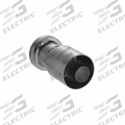 PARKER Hydraulic Crimp Fitting: Steel x Steel, Straight, -20 For Hose Dash Size - Crimp Hydraulic Hose Fittings with Flange Connection