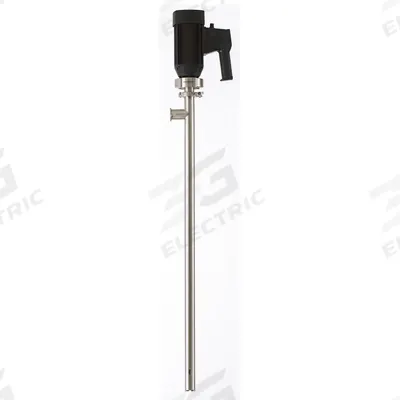 STANDARD PUMP Electric Drum Pump: 240 V AC, Pump Only, 25 ft Max. Head - Sanitary Progressive Cavity Electric Drum Pumps
