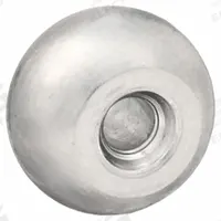 LOOS Plain Ball: 3/64 in Compatible Rope Dia, Stainless Steel, 7/32 in Ball Dia, Stainless Steel (MPN BA3-1.5). Key specifications — Brand: LOOS; Compatible Rope Material: Stainless Steel; Material: Stainless Steel.