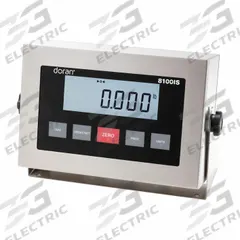 DORAN Intrinsically Safe Scale Indicator: 6 3/4 in Overall Ht, 10 in Overall Lg, 4 in Overall Wd (MPN 81100IS/12-BATT/CHG). Key specifications — attr1360126: DORAN; attr1360104: kg; attr1360123: Yes; attr1360124: Battery; attr1360105: UL Listed.