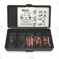 THERMAL DYNAMICS Plasma Torch Consumable Kit: SL100/SL60, 30 A (MPN 5-2550). Key specifications — For Plasma Torch Type: Handheld; Manufacturer Part Number: 5-2550; Brand: THERMAL DYNAMICS; Kit Includes: Tip/Nozzle.