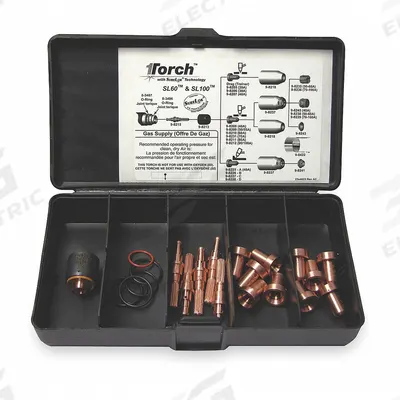 THERMAL DYNAMICS Plasma Torch Consumable Kit: SL100/SL60 - Consumables Kits for Thermal Dynamics Plasma Torches