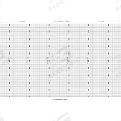 HONEYWELL Roll Paper Strip Chart: Roll Paper Strip Chart, 12 in Strip Chart Wd, Blue, Temp°F, Temp°F (MPN BN 504). Key specifications — Brand: HONEYWELL; Grid Color - NEW: Blue; Compatible with Manufacturer Model Number: Class 15 16 153.