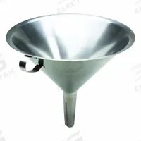 APPROVED VENDOR Lab Funnels: Stainless Steel, 200 mm, 20 mm, Silver (MPN UN5004-200). Key specifications — attr1372202: Funnel; attr1372195: Silver; attr1372208: APPROVED VENDOR.