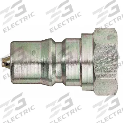 HANSEN Hydraulic Quick Connect Hose Coupling: 3/4 in Coupling Size, Steel - HK Series Hydraulic Quick-Connect Coupling Plugs