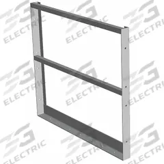 PORTA-KING Guard Rail: 48 in Overall Lg, 42 in Overall Wd, 42 in Overall Ht, Steel (MPN PK-GR-RAIL-4). Key specifications — Finish: Polyurethane Acrylic Enamel; Material: Steel; Brand: PORTA-KING; Includes Installation Hardware: Yes.