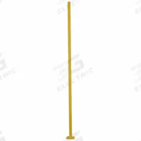 APPROVED VENDOR Offset Wire Partition Post: 96 in, 6 in x 6 in (MPN 19N875). Key specifications — Includes Mounting Hardware: Yes; Brand: APPROVED VENDOR; Finish: Powder-Coated.