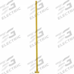 APPROVED VENDOR Offset Wire Partition Post: 96 in, 6 in x 6 in (MPN 19N875). Key specifications — Includes Mounting Hardware: Yes; Brand: APPROVED VENDOR; Finish: Powder-Coated.