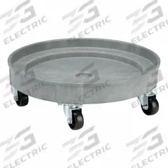 APPROVED VENDOR Drum Dolly: 900 lb Load Capacity, For 30 gal to 55 gal Container Capacity, Round (MPN 48J133). Key specifications — Caster/Wheel Configuration: (5) Swivel; For Container Capacity: 30 gal to 55 gal; Deck Shape: Round; Brand: APPROVED VENDOR.