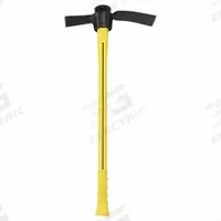 NUPLA Cutter Mattock: Steel Head, 9 1/4 in Adze Lg, 2 7/8 in Adze Wd, Fiberglass Handle, 6894276. Key specifications — attr979328: Cutter Mattock; attr979315: Fiberglass; attr979318: Steel; attr1029964: 6894276.