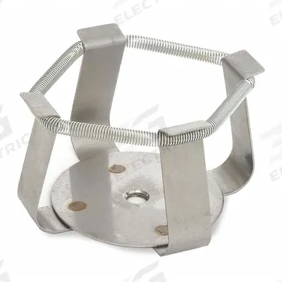 OHAUS Flask Clamp: Flask Clamp, Stainless Steel, Rubber Mat - Lab Shakers, Vortex Mixers, & Rockers Attachments
