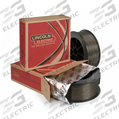 LINCOLN ELECTRIC Flux Cored Welding Wire: Low-Alloy Steel, E81T1-Ni1M, 0.045 in, 33 lb - Seismic-Certific Flux-Cored Wire for Structural Steel Fabrication