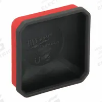 MILWAUKEE PACKOUT Magnetic Bin: 4 in W x 2 in H x 4 in L, Plastic, Red (MPN 48-22-8070). Key specifications — attr1120253: MILWAUKEE; attr1120340: Plastic; attr1120341: Red.