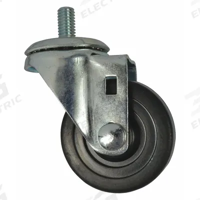 APPROVED VENDOR Caster: Shelving Units, Rubber, Swivel, 3 in Caster Wheel Dia - Caster Kits for Wire Shelving