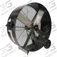 MASTER Circulating Fan: 48 in Blade Dia, 120V AC, Mobile, 1 hp, Belt Drive, Steel (MPN MAC-48-BDF-C). Key specifications — Mobility: Mobile; Voltage: 120V AC; Brand: MASTER.