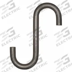 PEERLESS S-Hook: 12,500 lb Working Load Limit, 80 Hook Grade, Alloy Steel, 2 in Material Thick (MPN SHA2000). Key specifications — Color: Silver; Brand: PEERLESS; Visual Indicator Markings: None.