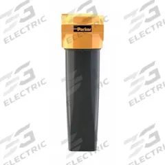 PARKER Compressed Air Filter: 1 micron, 2 1/2 in NPT, 699 cfm, 232 psi Max Op Pressure (MPN AOPX045INFX). Key specifications — attr241482: No; attr110918: Yes; attr110926: Aluminum; attr110904: PARKER.