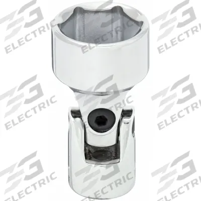 WESTWARD Flex Socket: 3/8 in Drive Size, 20 mm Socket Size, 6-Point, Std - 3/8" Drive Metric Flex Sockets