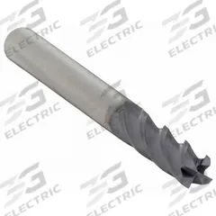 WIDIA HANITA Square End Mill: Carbide, TiAlN Coated, 4 Flute, 3/32" Mill Dia, 5/8" LOC, 2" OAL (MPN I4S0093T062L)