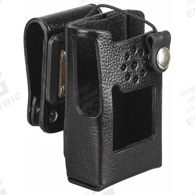 MOTOROLA Case with Swivel Belt Loop: Fits Motorola, Black, Hard Leather, Belt Loop/Cases - Motorola-Compatible Carrying Accessories