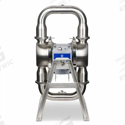 GRACO Electric Diaphragm Pump: Stainless Steel Body, Three Phase, 380-480V AC - USP Class VI-Compliant Pharmaceutical-Grade EODD Pumps