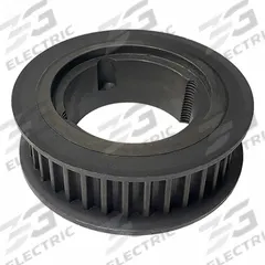 APPROVED VENDOR Timing Belt Pulley: Modified Curvilinear, Bushed, For GT Timing Belt Section, Steel (MPN 26-8MX21-1108). Key specifications — Brand: APPROVED VENDOR; Finish: Black Oxide; For Belt Series: Polychain® GT® Carbon™; For Bushing Size: 1108.