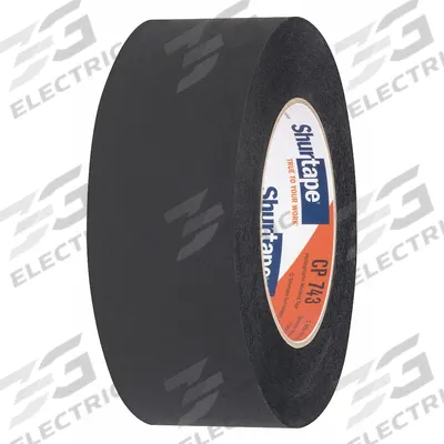 SHURTAPE Masking Tape: 1 7/8 in Roll Wd, 60 1/8 yd Overall Roll Lg, 6.5 mil Thick - Light Blocking Tape