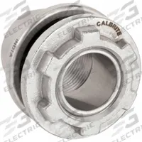 CALBRITE Hubs (Myers) for RMC/IMC: 1 1/2 in Trade Size, 2 5/8 in Overall Lg, 316 Stainless Steel (MPN S61500LT00). Key specifications — Insulated: Yes; Thread Size: 1-1/2"-11-1/2; Thread Type: NPT; Brand: CALBRITE.