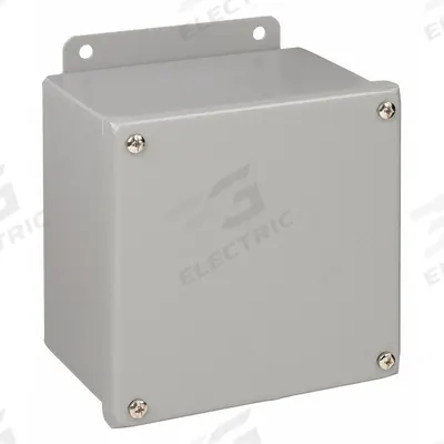 WIEGMANN Enclosure: Steel, 12 in x 12 in x 6 in, NEMA 12/13, Solid Cover - Steel Dust-Tight Enclosures