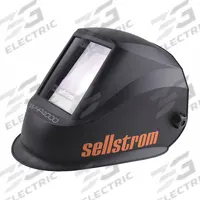 SELLSTROM Welding Helmet: Auto-Darkening, 4 Arc Sensors, Black, W4/W5 to W13, 3.94 in x 3.28 in (MPN S26400). Key specifications — Color: Black; Suspension Adjustment Type: Ratchet; Series: Premium; Viewing Area: 3.94 in x 3.28 in; Brand: SELLSTROM; Grind Mode: Yes; Helmet Material: Nylon; Helmet Type_Original: Auto-Darkening.