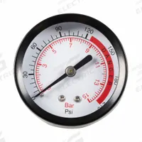 SPEEDAIRE Pressure Gauge. For 3300142, 3300241, 3324541.: F5013700506, 787U76/787U77/787U78. Key specifications — attr948866: F5013700506; attr948874: Pressure Gauge; attr948875: Speedaire; attr948868: 787U77; attr948869: F5013700506.
