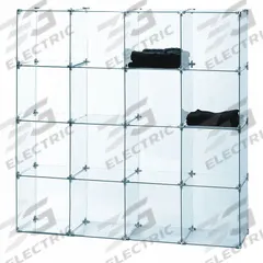 ECONOCO Tempered Glass Shelves: 3/16 in Overall Ht, 10 in Overall Wd, 10 in Overall Dp, Square (MPN CB110). Key specifications — attr37570: ECONOCO; attr63483: Square.