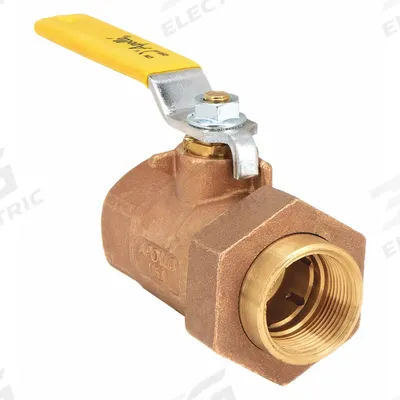 APOLLO Manual Two-Way Ball Valve: 1/4 in, Bronze, Straight, FNPT x FNPT - Bronze Ball Valves