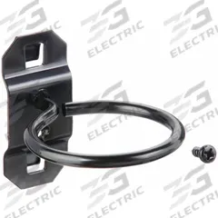 APPROVED VENDOR Single Ring Tool Holder: 2 1/2 in x 2 in, Screw-In, Surface, Black (MPN 5TPN2). Key specifications — Mounting Type: Surface; Color: Black; Accessory Type: Single Ring Toolholder; Locking System: Screw-In; Brand: APPROVED VENDOR.