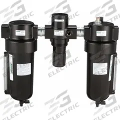 SPEEDAIRE Filter/Regulator/Lubricator: 1 in NPT, 275 cfm, 250 psi Max Op Pressure, 5 micron (MPN 4ZM01). Key specifications — attr109588: Heavy Duty; attr109524: SPEEDAIRE.
