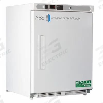 AMERICAN BIOTECH SUPPLY Lab Refrigerator: 4.6 cu ft, Undercounter, 1°C to 10°C - High Performance Lab Refrigerators