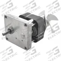 DAYTON AC Gearmotor: Parallel, Single Output Shaft, Shaded Pole, Open, 25 RPM, 13 in-lb Max Torque (MPN 52JD91). Key specifications — Brand: DAYTON; Full Load Current: 0.75 A.