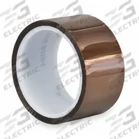 TAPECASE Film Tape: 6 in Wd, 36 yd Lg, 2 mil Thick, Polyimide Film, Silicone, Brown (MPN 15C619). Key specifications — Series: 2B.