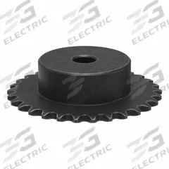 TRITAN Sprocket: One-Sided Hub, For Single Strands, 25, 30 Teeth, 2.392 in Pitch Dia, Steel (MPN 25B30H X 3/8 MPB). Key specifications — Brand: TRITAN.