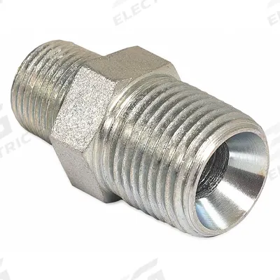 MI-T-M Hex Nipple: Mfr Part # 24-0024, Steel - Assorted Parts & Accessories